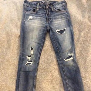 America eagle jogging